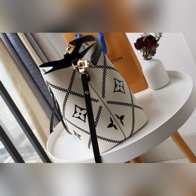 LV Артикул： M46023 Молочно-белая мини-сумка-бакет из кожи Эта с