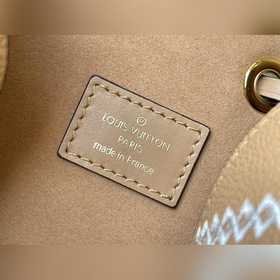 LV Модель： M46029 Коричнево-желтый Сумка-бакет из мягкой кожи с