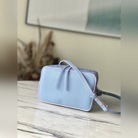 LV Модель： M46173 Синий NeoNoé BB Сумка-бакет из кожи , изготов