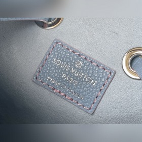 LV Модель： M46173 Синий NeoNoé BB Сумка-бакет из кожи , изготов