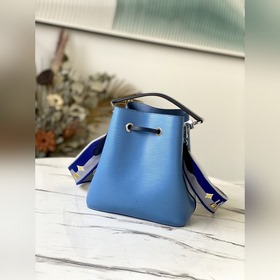 LV Модель： M57691 Синяя сумка NéoNoé BB С новым широким плечевым