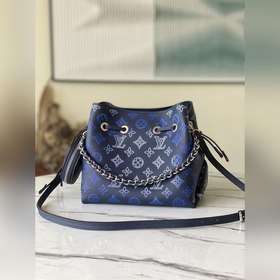 LV Модель： M59552 Сумка из перфорированной кожи с принтом виде в