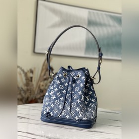 LV Артикул： M59606 Джинсовый синий  Petit Noé сумка-бакет Изго