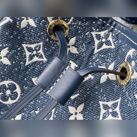 LV Артикул： M59606 Джинсовый синий  Petit Noé сумка-бакет Изго