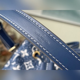 LV Артикул： M59606 Джинсовый синий  Petit Noé сумка-бакет Изго