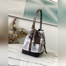 LV Артикул： M69721 Новейшая сумка Noé из коллекции Louvre на осе