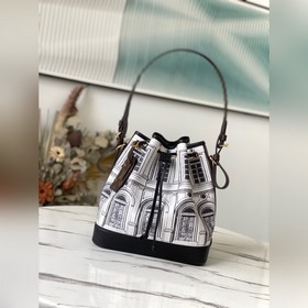 LV Артикул： M69721 Новейшая сумка Noé из коллекции Louvre на осе