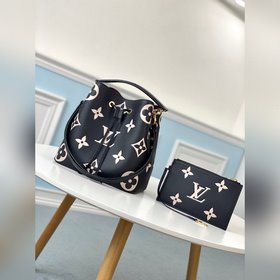 LV « » Артикул： M45256 Черный шелкография &amp;nbsp; NéoNoé Средн