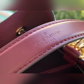 LV Артикул： M57092 Слоновая кость NéoNoé BB Мини-сумка-бакет Су
