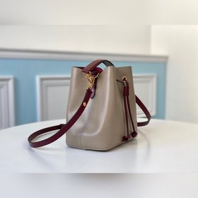 LV Модель： M57092 Слоновая кость  NéoNoé BB Мини-сумка-бакет Су