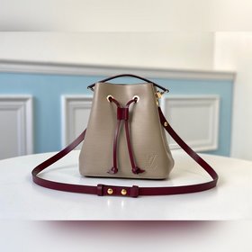 LV Модель： M57092 Слоновая кость  NéoNoé BB Мини-сумка-бакет Су