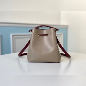 LV Модель： M57092 Слоновая кость  NéoNoé BB Мини-сумка-бакет Су
