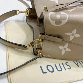 LV Артикул： M45555  NéoNoé Средняя сумка-бакет Буквы и цветочны