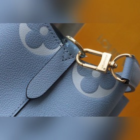 LV Артикул： M45709 Летний синий  NéoNoé BB сумка-бакет Кожа Mon