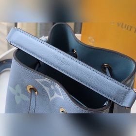 LV Артикул： M45709 Летний синий  NéoNoé BB сумка-бакет Кожа Mon