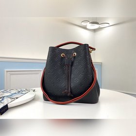 LV Модель M45256 Темно-синяя сумка NéoNoé среднего размера Изгото