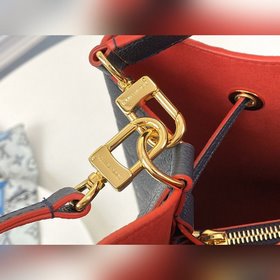 LV Модель M45256 Темно-синяя сумка NéoNoé среднего размера Изгото