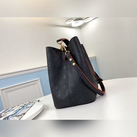 LV Модель M45256 Темно-синяя сумка NéoNoé среднего размера Изгото