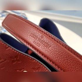 LV Модель M45256 Румяный NéoNoé Средняя сумка-бакет Изготовлена и