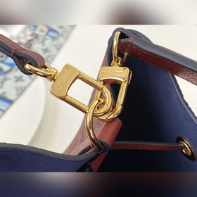 LV Модель M45256 Румяный NéoNoé Средняя сумка-бакет Изготовлена и