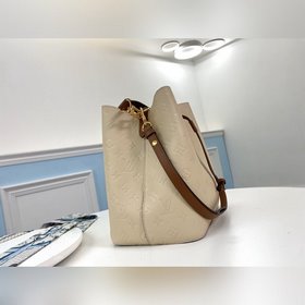 LV Модель M45256 Молочно-белая сумка NéoNoé среднего размера Изго