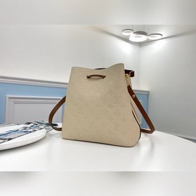 LV Модель M45256 Молочно-белая сумка NéoNoé среднего размера Изго