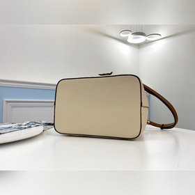 LV Модель M45256 Молочно-белая сумка NéoNoé среднего размера Изго