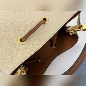 LV Модель M45256 Молочно-белая сумка NéoNoé среднего размера Изго