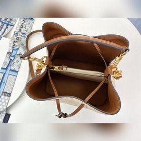 LV Модель M45256 Молочно-белая сумка NéoNoé среднего размера Изго