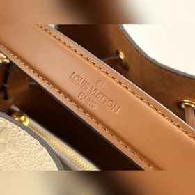 LV Модель M45256 Молочно-белая сумка NéoNoé среднего размера Изго