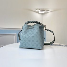 LV модель M55906, сумка-бакет цвета озерной синевы Muria, изготов