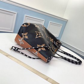 LV Модель M44676 Neverfull Сумка среднего размера Сумка украшена 