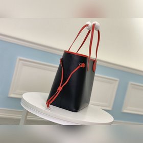 LV модель M54185 Роскошная кожа Epi делает сумку Neverfull средне