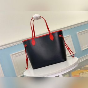 LV модель M54185 Роскошная кожа Epi делает сумку Neverfull средне