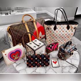 LV Средняя сумка Neverfull, артикул M57462 В начале весны 2021 г
