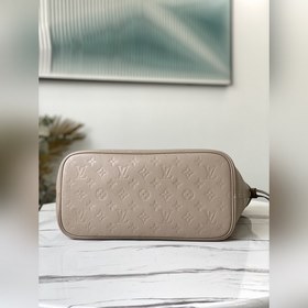 LV Средняя сумка Neverfull Артикул： M45685 Цвет： слоновая кость 