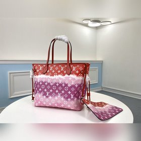 LV Модель M45127 Серия Escale Neverfull Сумка среднего размера Вд
