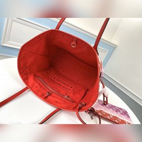 LV Модель M45127 Серия Escale Neverfull Сумка среднего размера Вд