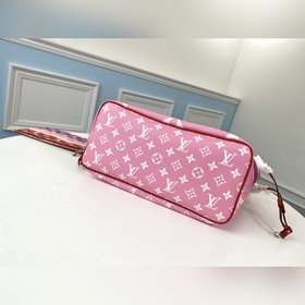 LV Модель M45127 Серия Escale Neverfull Сумка среднего размера Вд