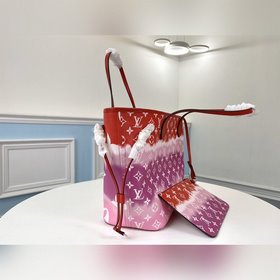 LV Модель M45127 Серия Escale Neverfull Сумка среднего размера Вд
