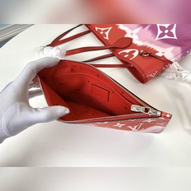 LV Модель M45127 Серия Escale Neverfull Сумка среднего размера Вд