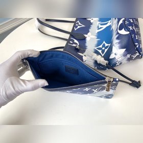 LV Модель M45128 Серия Escale Neverfull Средняя сумка Вдохновленн