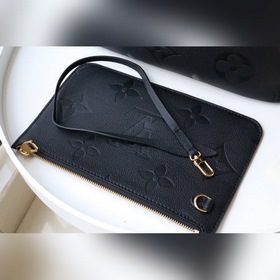 LV Модель： M45685 Сумка-шоппер Neverfull среднего размера из кож