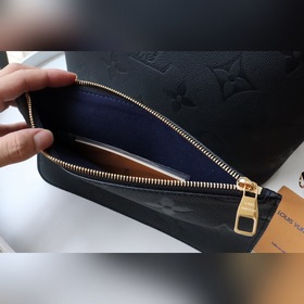LV Модель： M45685 Сумка-шоппер Neverfull среднего размера из кож