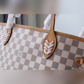 LV Артикул： M50047 Белая сумка для покупок Классическая сумка N