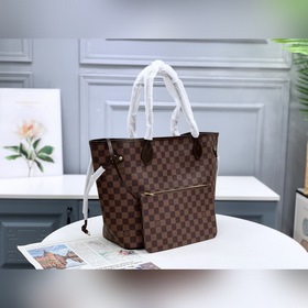 LV Модель： N41358 Кофейный с красным подкладкой. Louis Vuitton пр
