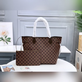 LV Модель： N41358 Кофейный с красным подкладкой. Louis Vuitton пр