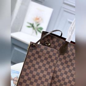 LV Модель： N41358 Кофейный с красным подкладкой. Louis Vuitton пр