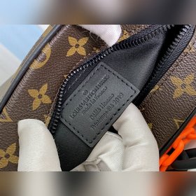 LV Модель M68906 M44480 MINI SOFT TRUNK Сумка Знаковый принт Mon