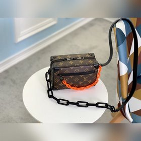 LV Модель M68906 M44480 MINI SOFT TRUNK Сумка Знаковый принт Mon